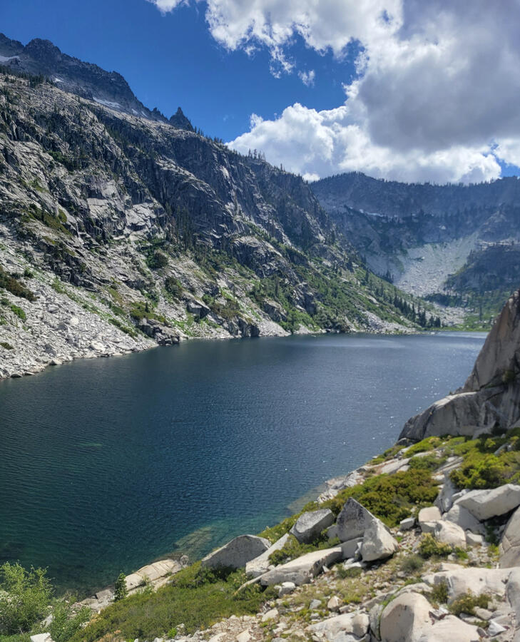 Sapphire Lake Trinity Alps Wilderness Sapphire Lake Trinity Alps Wilderness